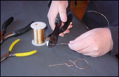 making the wire armature