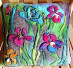 Needle Felted Wall Hangings & Pillows
